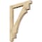 Ekena Millwork Merced Craftsman Rough Sawn Bracket, Douglas Fir, 4"W x 36"D x 48"H BKT04X36X48MRC04RDF - alternate 1